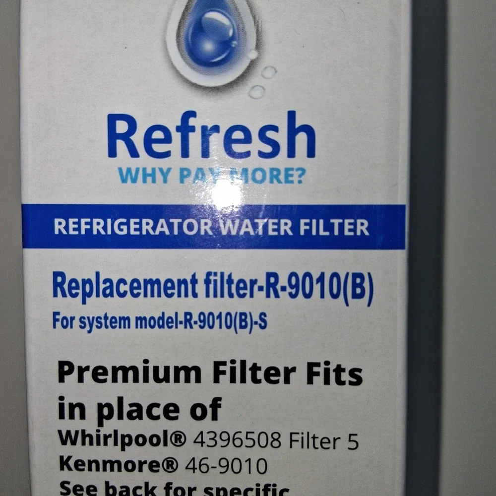 Refrigerator Water Filter Refresh R-9010 (B) BRAND NEW & SEALED